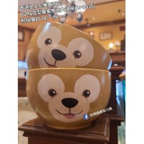 香港迪士尼樂園限定 Duffy 造型圖案陶瓷大湯碗 (BP0035)